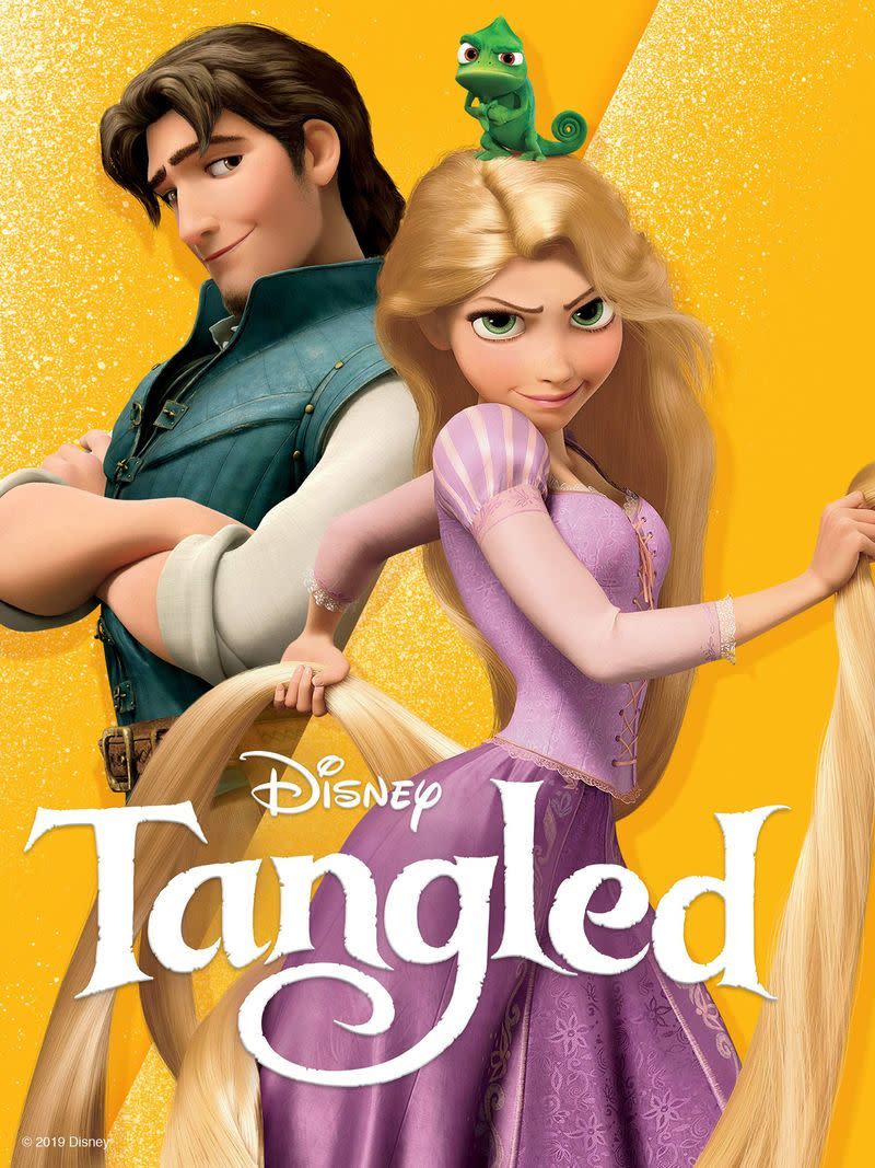 tangled movie poster