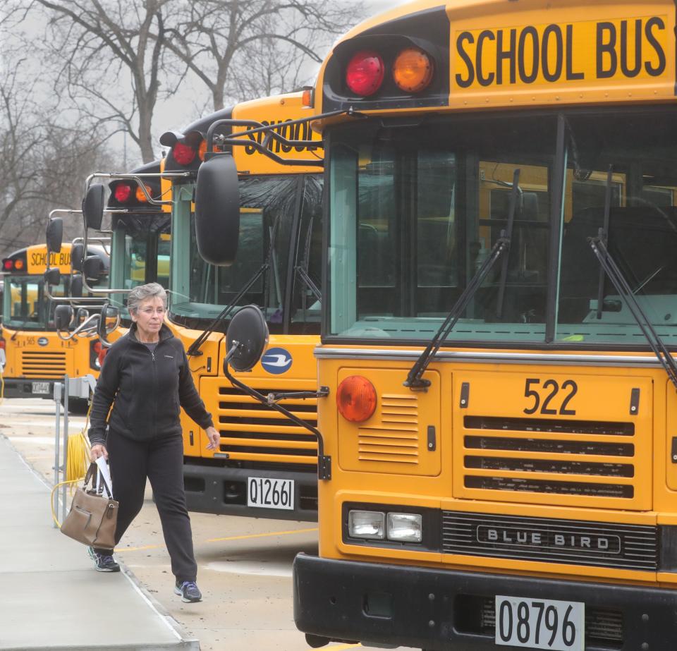 Akron school buses will continue to run during a possible teacher strike, but will serve only students who do not attend Akron Public Schools.