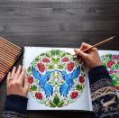 <p>Adult colouring books are all the rage right now – and for a good reason. They help settle the mind and ease stress. While sitting around drawing may feel like a waste of time, it may also be just the thing you need to help you get focused, so you can work through your goals rather than obsess over them. <i>(Instagram/<a href="https://www.instagram.com/mariia_art/" rel="nofollow noopener" target="_blank" data-ylk="slk:mariia_art;elm:context_link;itc:0;sec:content-canvas" class="link ">mariia_art</a>)</i></p>