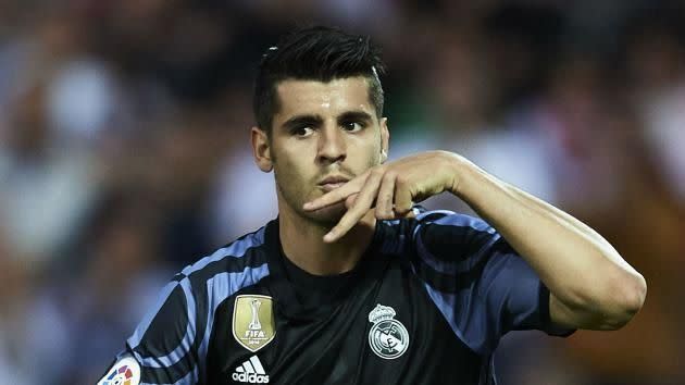 Morata is on the verge of a switch to Chelsea. Pic: Supplied