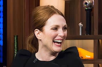 Julianne Moore laughing