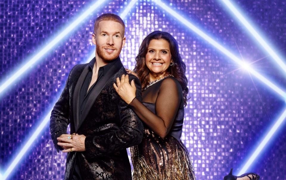 Neil Jones and Nina Wadia - BBC