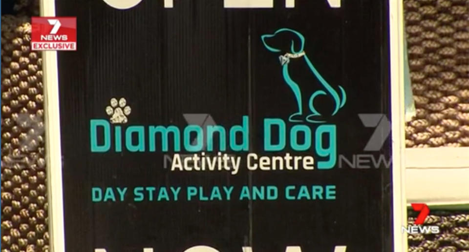 Owners of the Diamond Dog Activity Centre refused to speak with 7 News about the incident. Source: 7 News