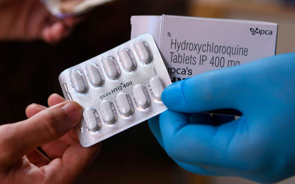 The UK has bought supplies of hydroxychloroquine, the anti-malaria drug - GETTY IMAGES
