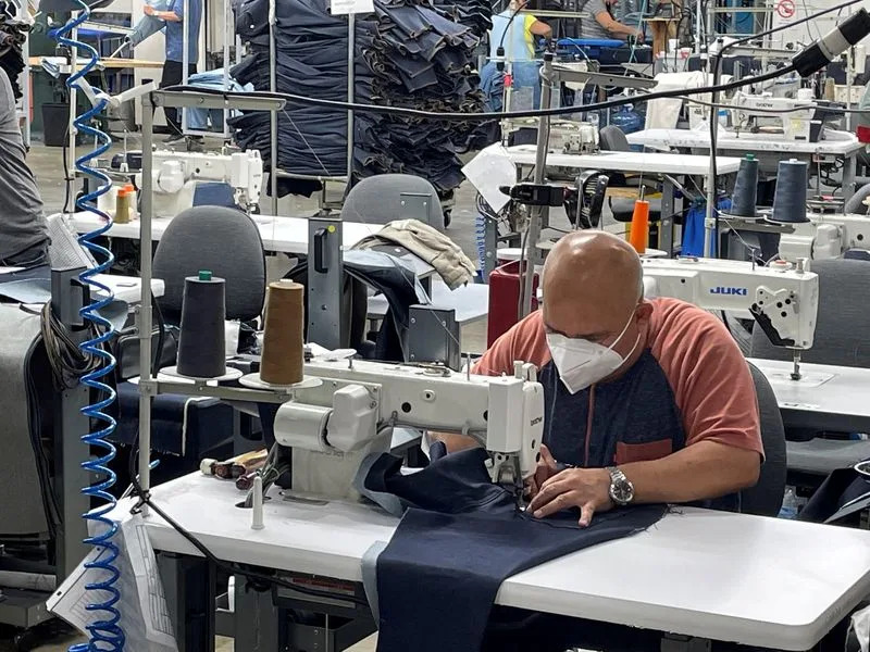 FILE PHOTO: Inside factory in Los Angeles