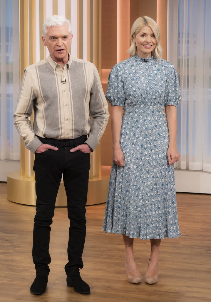 Holly Willoughby and Phillip Schofield on This Morning