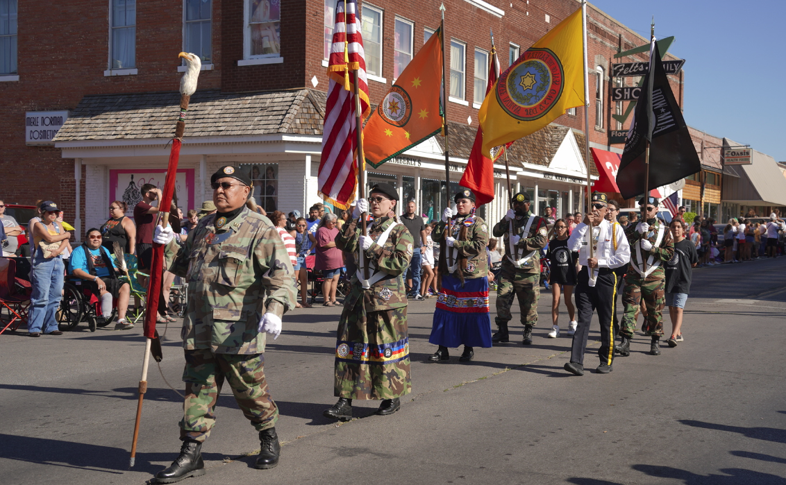 Cherokee Holiday Parade on Saturday afternoon. (Photo/Darren Thompson)