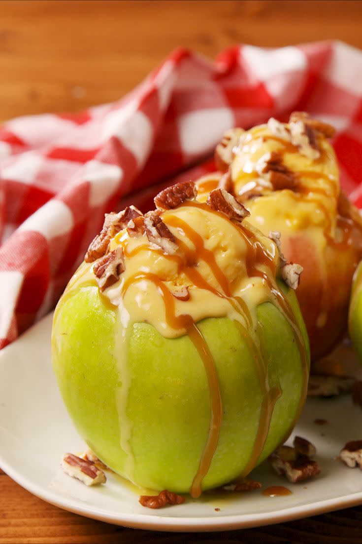 Caramel Apple Ice Cream Cups