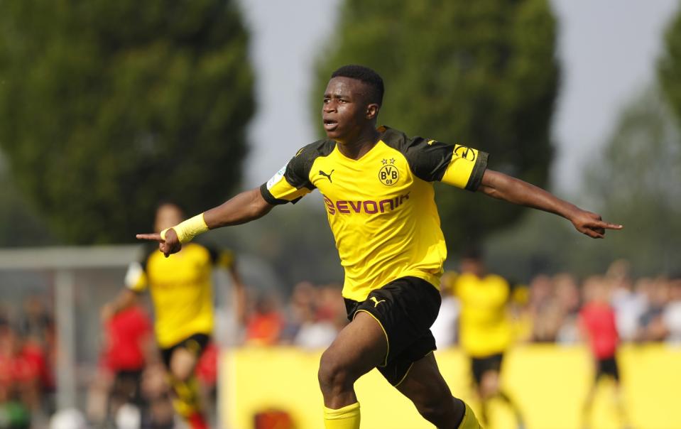 Youssoufa Moukoko (14, Borussia Dortmund)