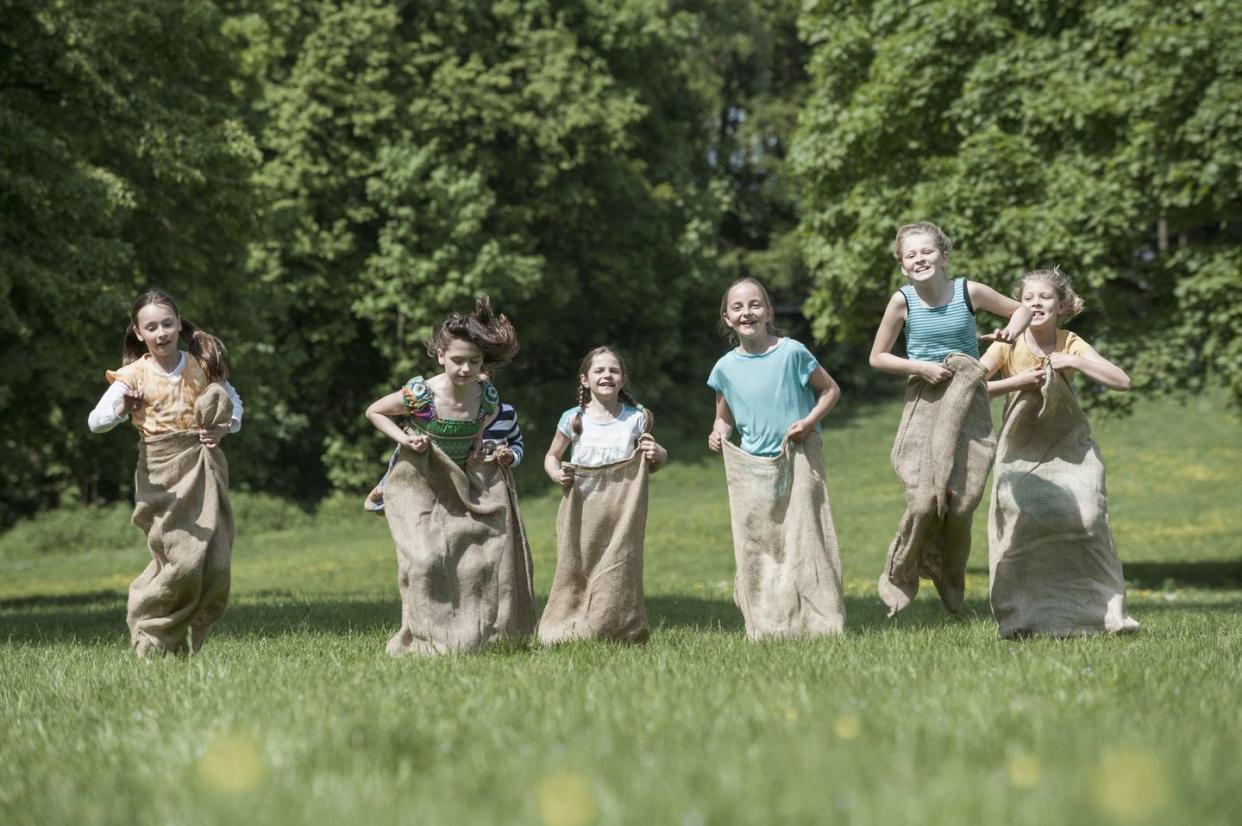 sack race