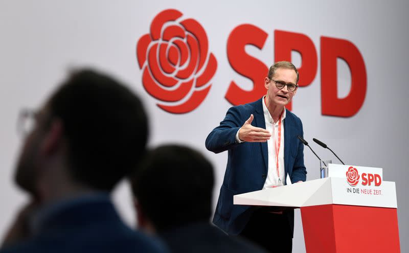 FILE PHOTO: Social Democratic Party (SPD) holds a party congress in Berlin