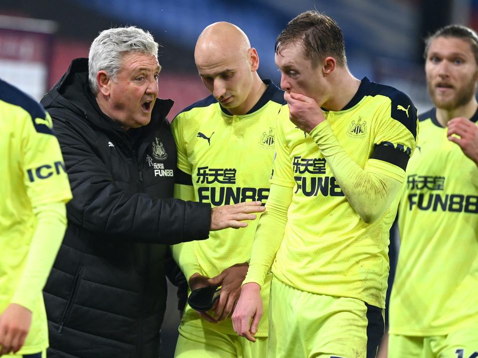 Newcastle manager Steve Bruce (Getty Images)