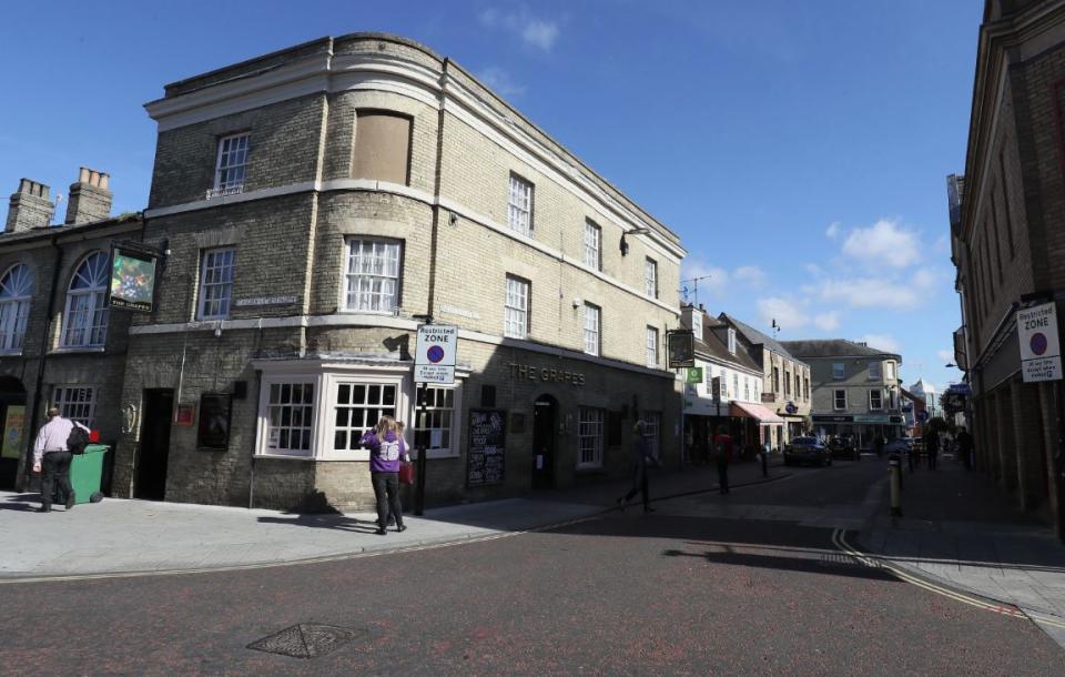 The incident took place in the historic town on Bury St Edmunds (PA)