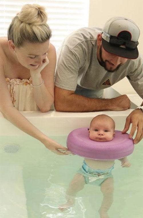 This baby spa will melt your heart