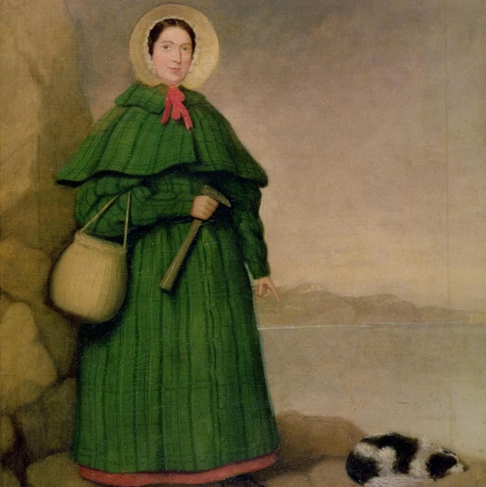 Mary Anning painting - Bridgeman Art Library