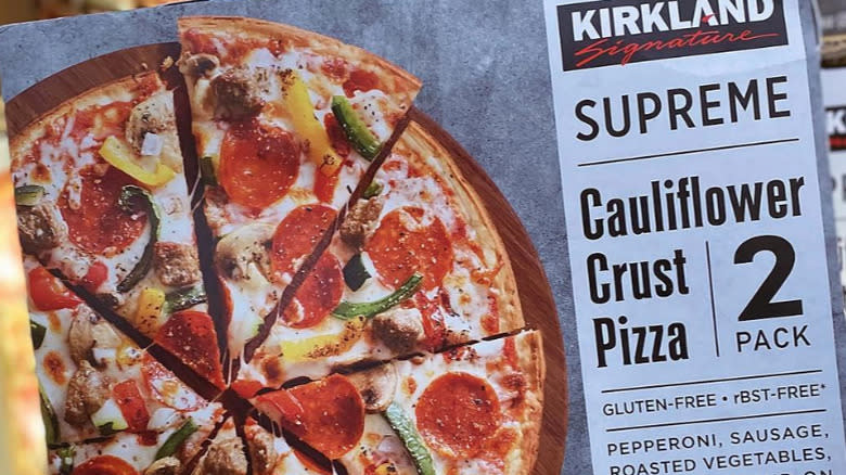 Kirkland Supreme Cauliflower Crust Pizza