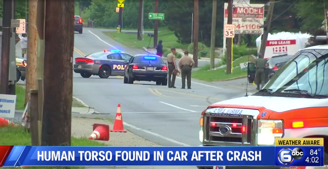 Torso found in car after police chase in Knoxville. SourceL WATE 6