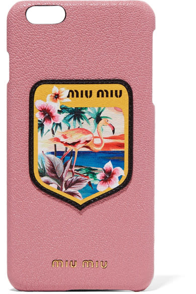 Miu Miu Appliqued Case