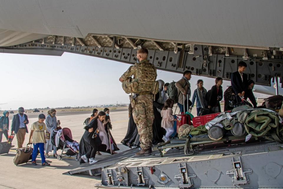 The Foreign Office has faced criticism over its handling of the Afghanistan evacuation in August (LPhot Ben Shread/MOD) (PA Media)