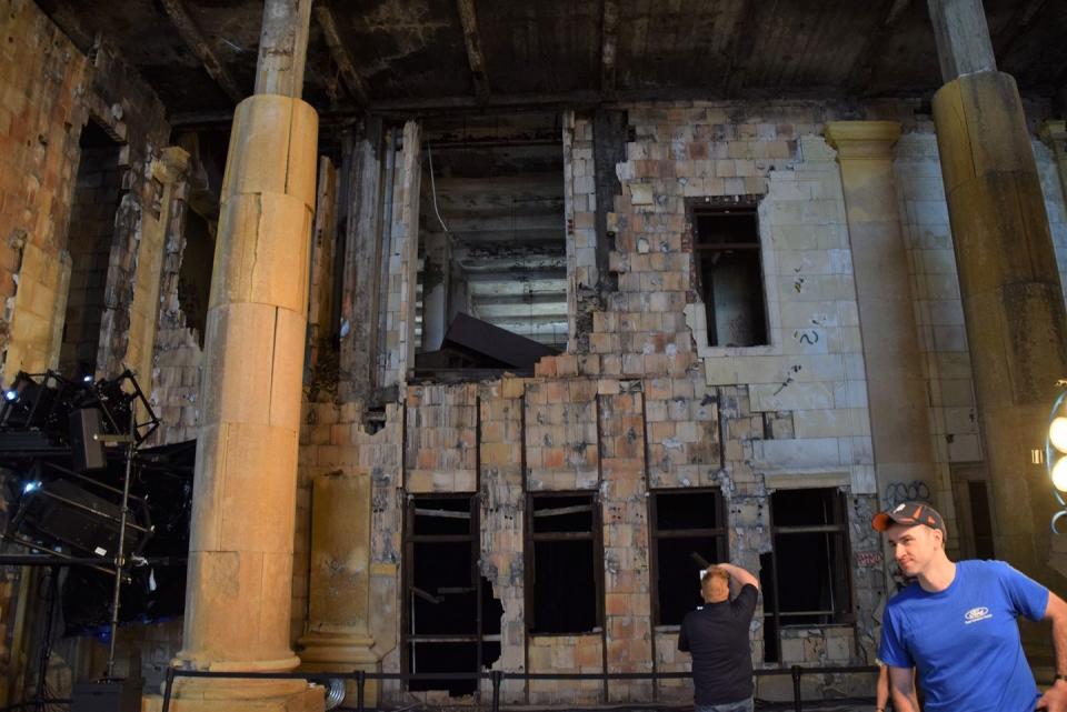 ford michigan central station detroit in 2018