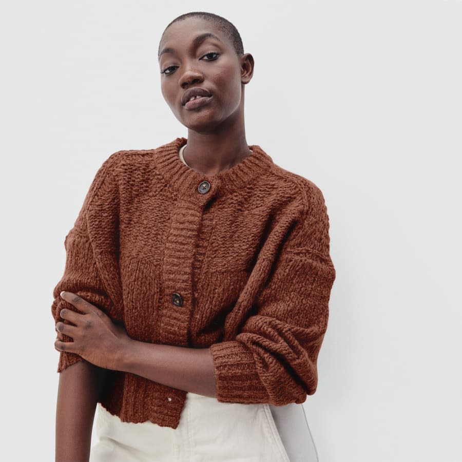 The Lofty-Knit Cardigan- Everlane