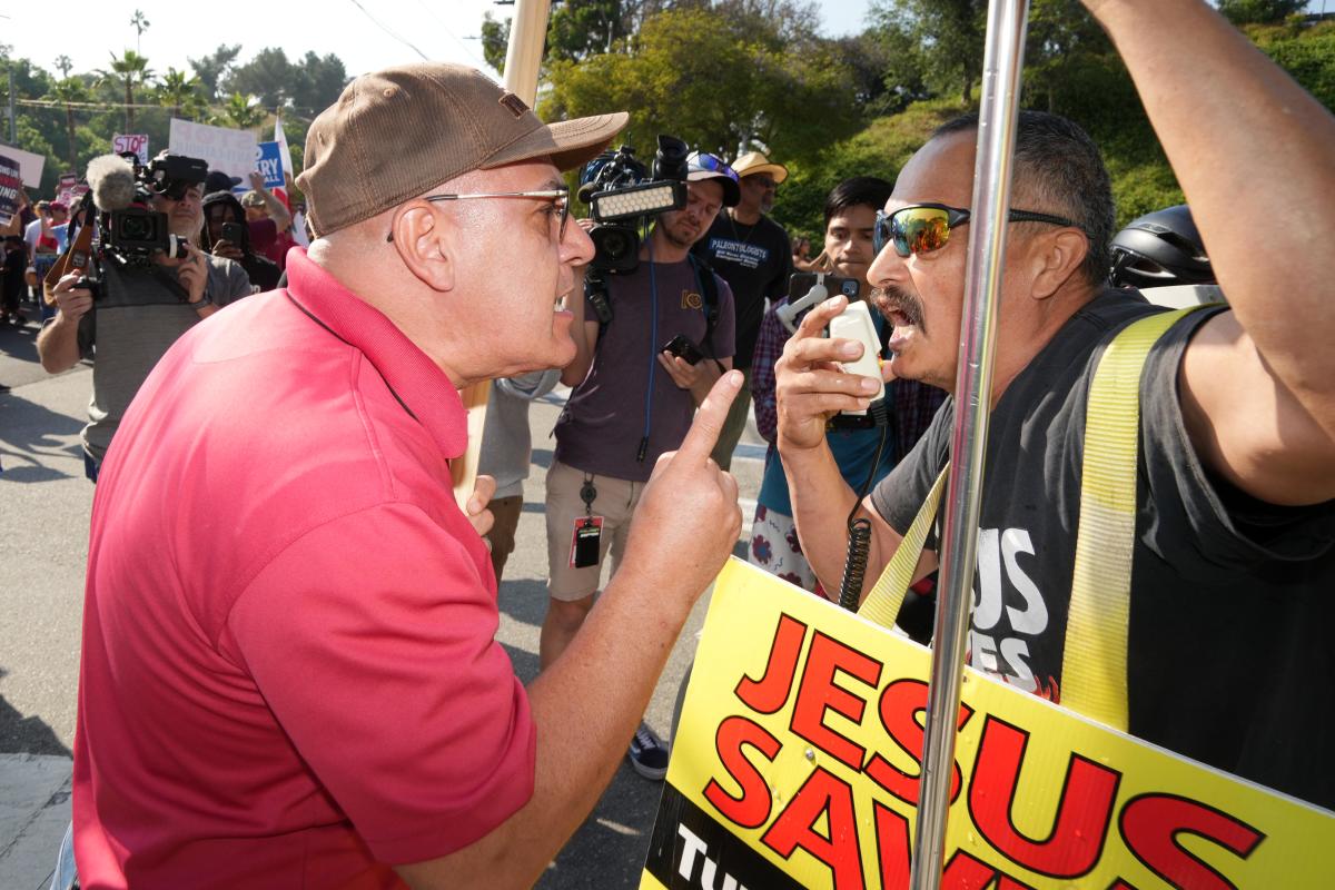 Pride Night 2023 at Dodgers Stadium: Mix of protest & celebration