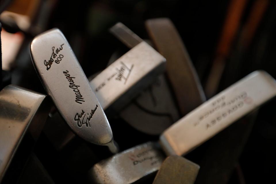 North Fort Myers resident John Berg has collected putters, drivers and irons in Illinois, the Miami area, Lake Okeechobee and now North Fort Myers.
