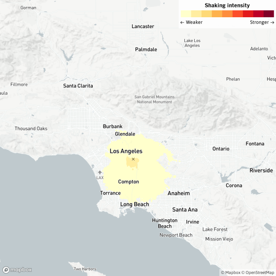 3.9 earthquake