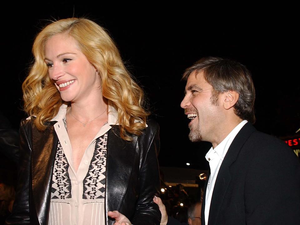 Julia Roberts & George Clooney (Photo by Jeff Kravitz/FilmMagic)