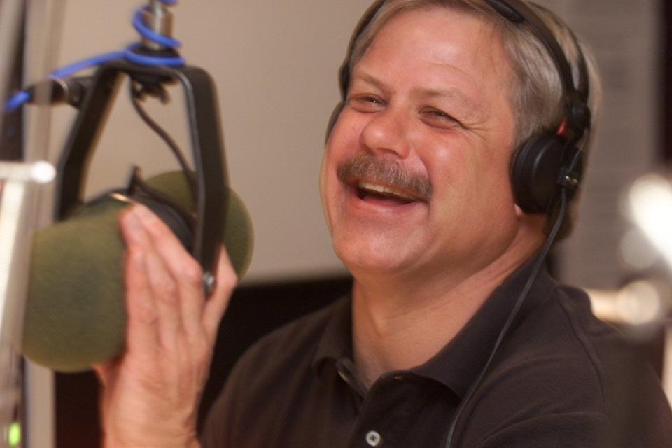 Jim Johnson during his era at WCSX-FM 94.7 radio's morning crew.