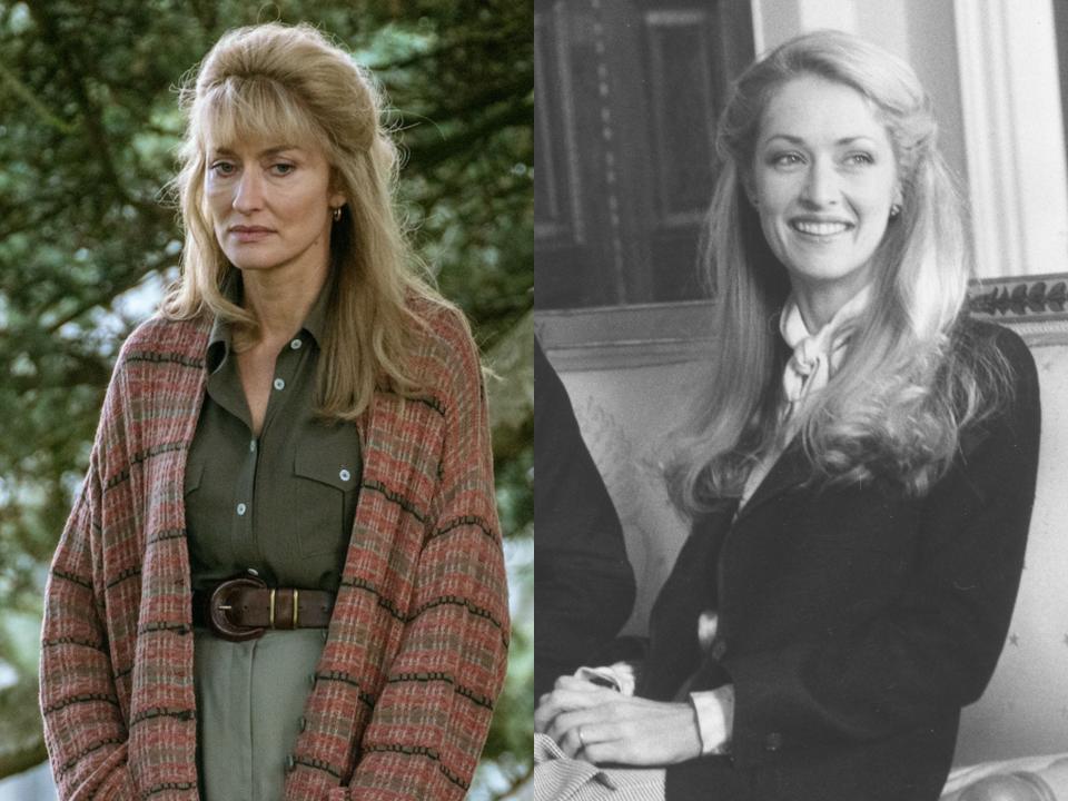 Natascha McElhone as Penny Knatchbull in season five of Netflix's "The Crown."