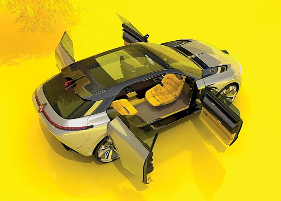 RENAULT發表全新電動概念車Morphoz，是個人化載具也適合共享共乘