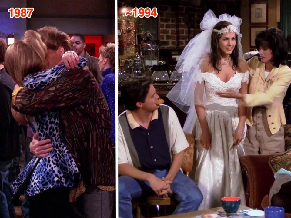 chandler rachel plot hole friends