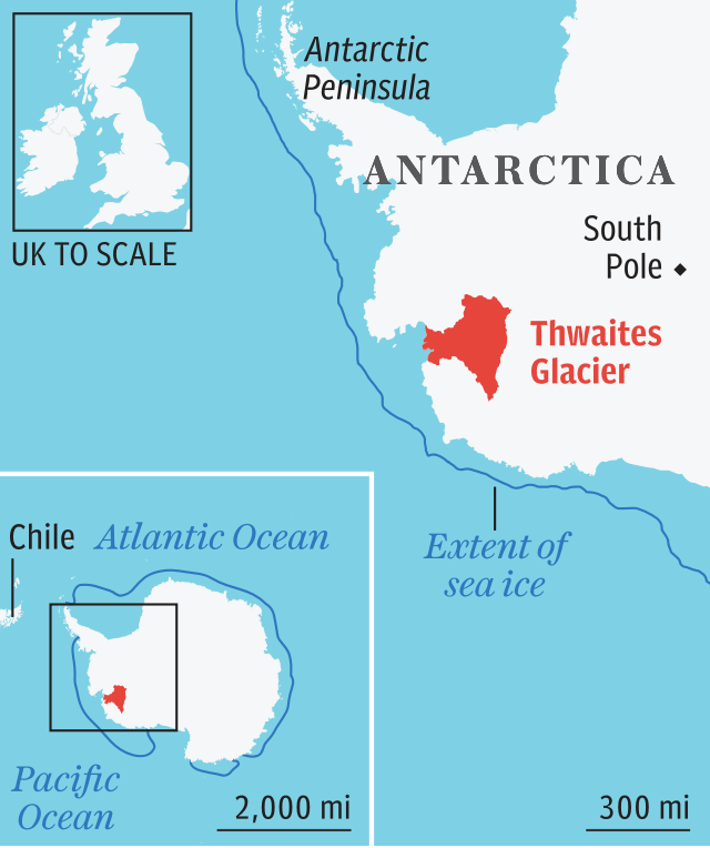 Antarctica - Thwaites Glacier