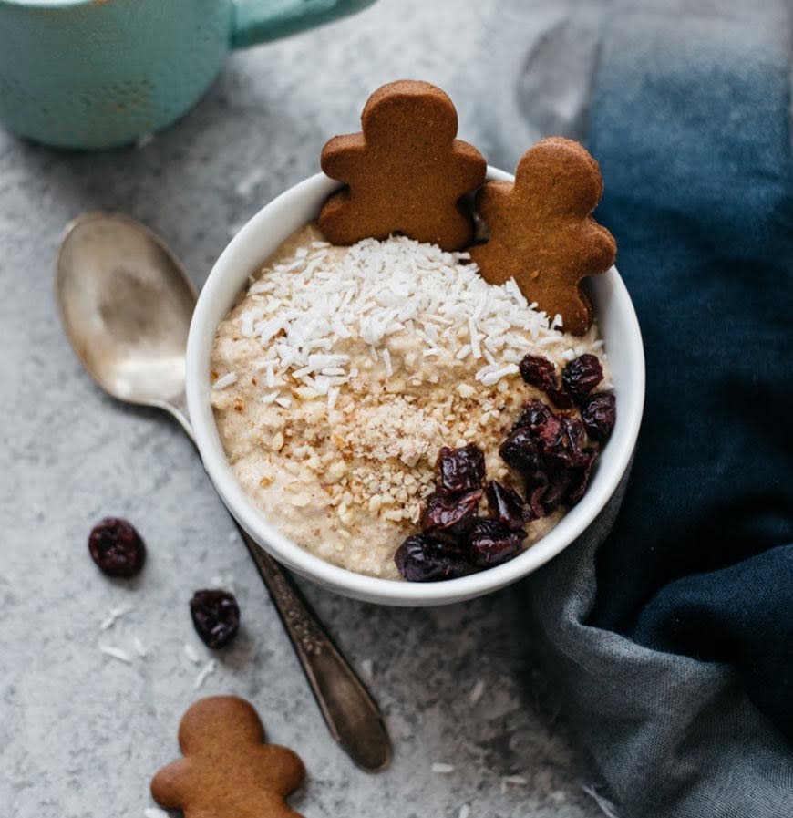 Gingerbread Oats from Healthy Nibbles and Bits