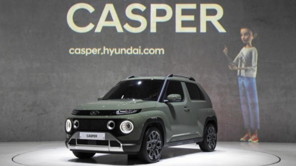 CASPER是現代汽車於2021年9月推出的微型休旅車。（圖／翻攝自naver blog）