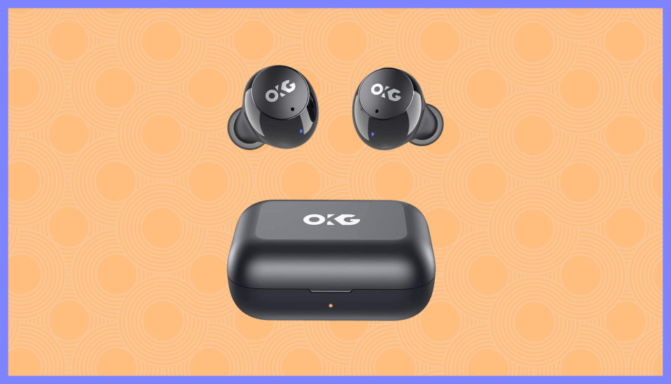 These OKG True Wireless Stereo Earbuds are half-off! (Photo: Amazon)