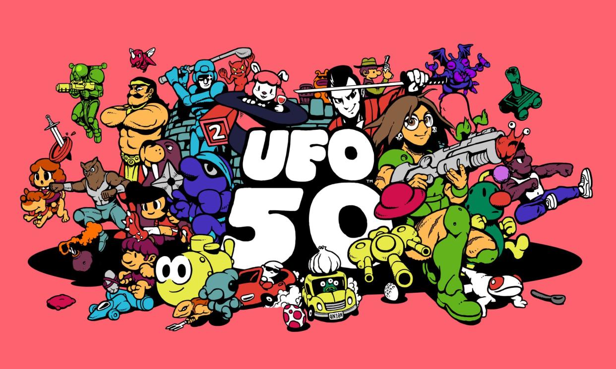 <span>‘Every game could exist as a full release’ … UFO 50 video game artwork.</span><span>Photograph: Mossmouth</span>