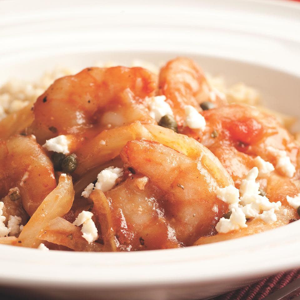 Mediterranean Sauteed Shrimp & Fennel