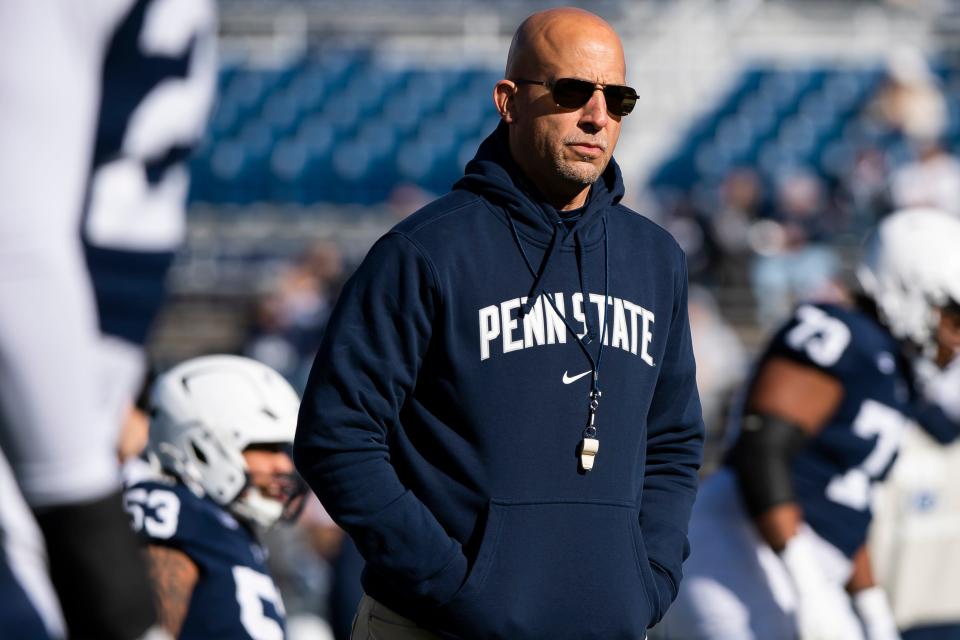 James Franklin is in search of offensive and defensive linemen and receivers in the open 2023 transfer portal period. He got his first, offensive tackle Alan Herron, on Monday, December 11.