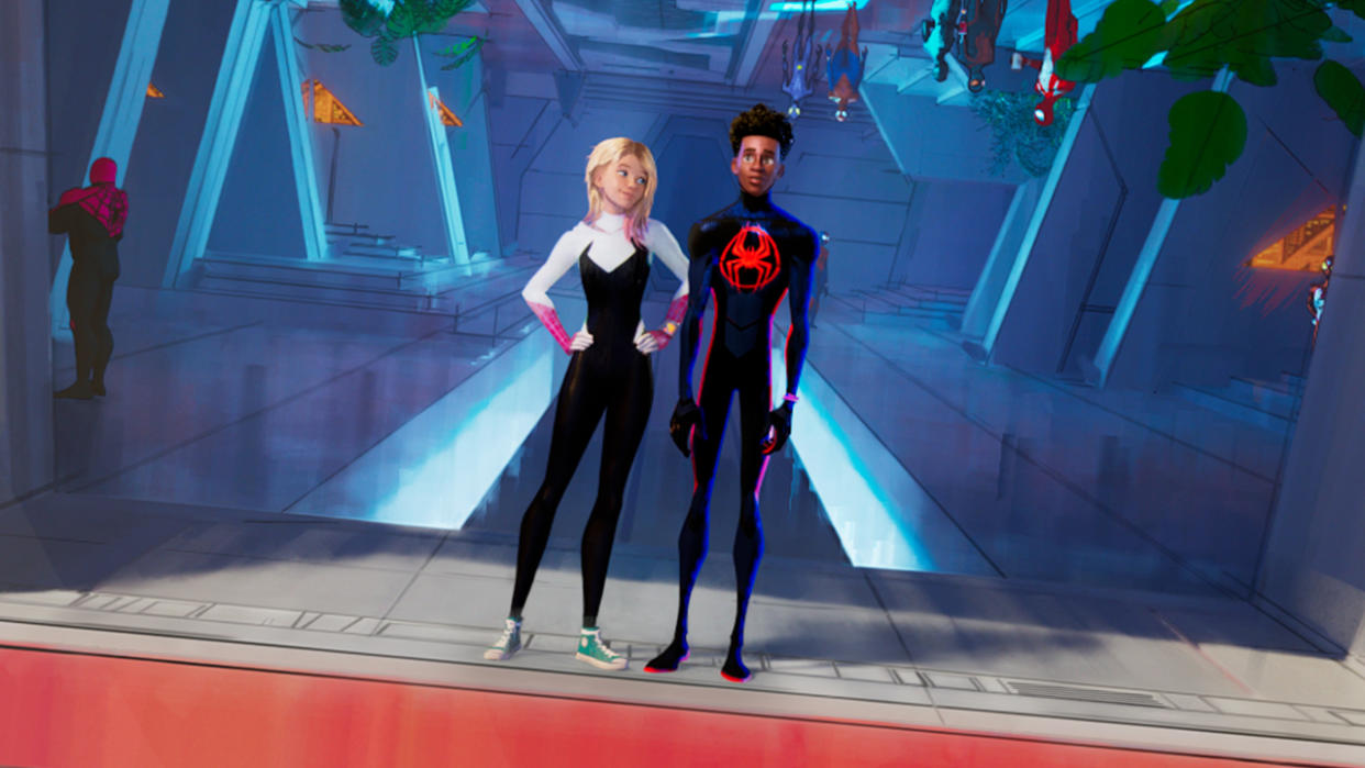  Gwen and Miles in Spider-Man: Across The Spider-Verse 