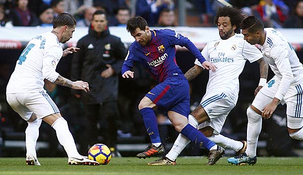 El domingo 6 de mayo el FC Barcelona recibirá al Real Madrid CF en el estadio Camp Nou. El primer clásico de esta Liga lo ganó el Barça, jugando de visitante en el Santiago Bernabéu, 0-3. / Foto: SPOX