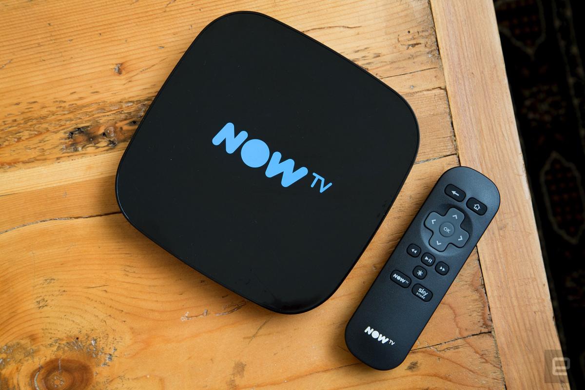 NOW TV SKY smart stick HDMI + app: dazn prime netflix
