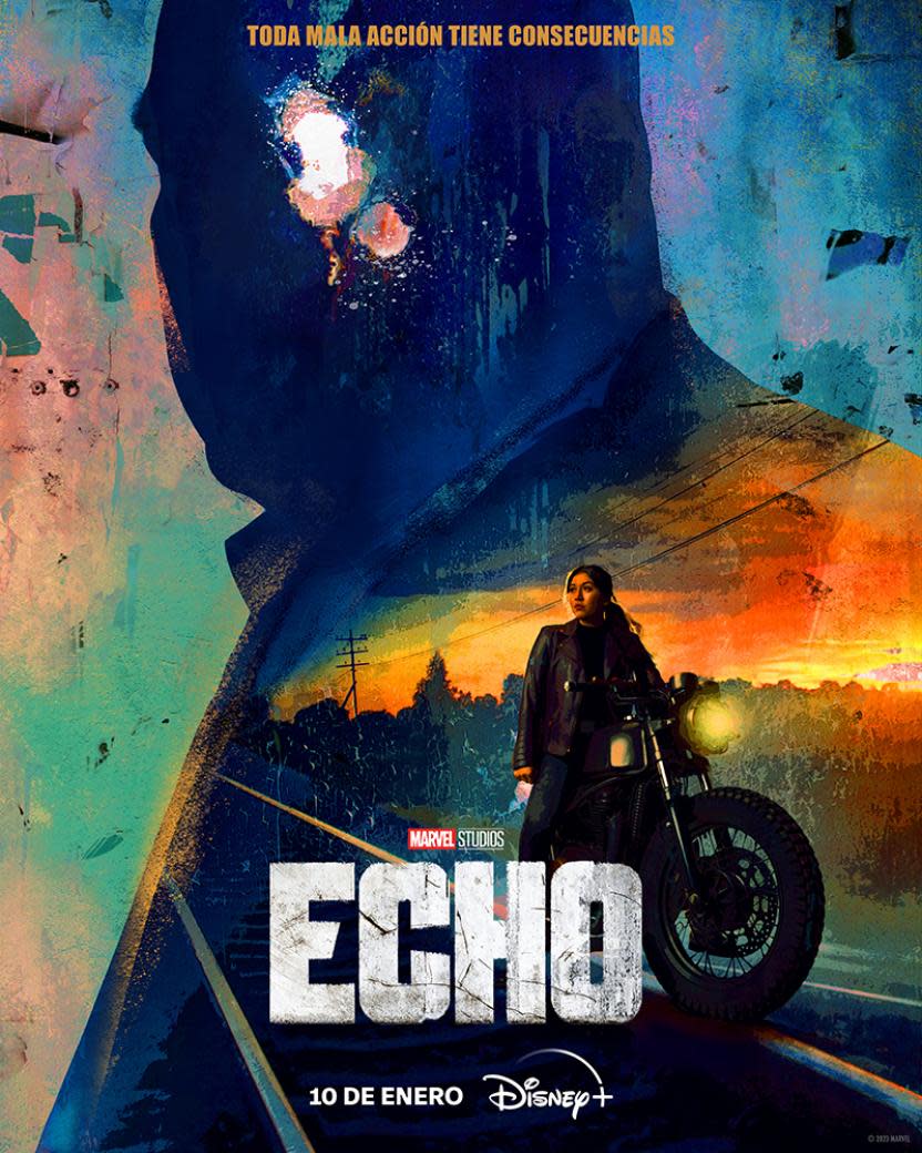 Póster oficial de Echo (Crédito: Disney+)