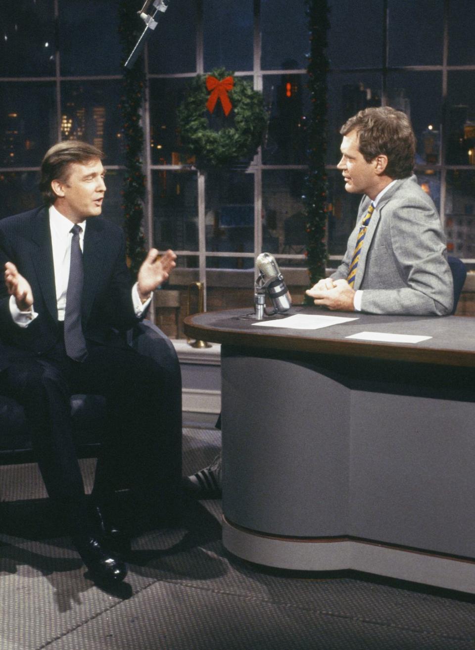 1987: Talking with Letterman