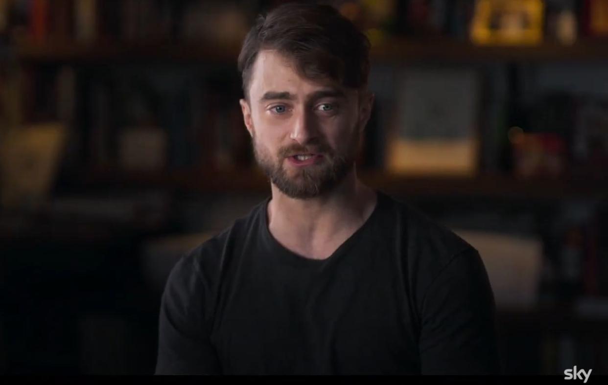 daniel radcliffe speaking in the boy who lived