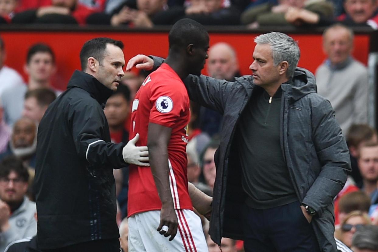 Eric Bailly added to Jose Mourinho's injury list: AFP/Getty Images