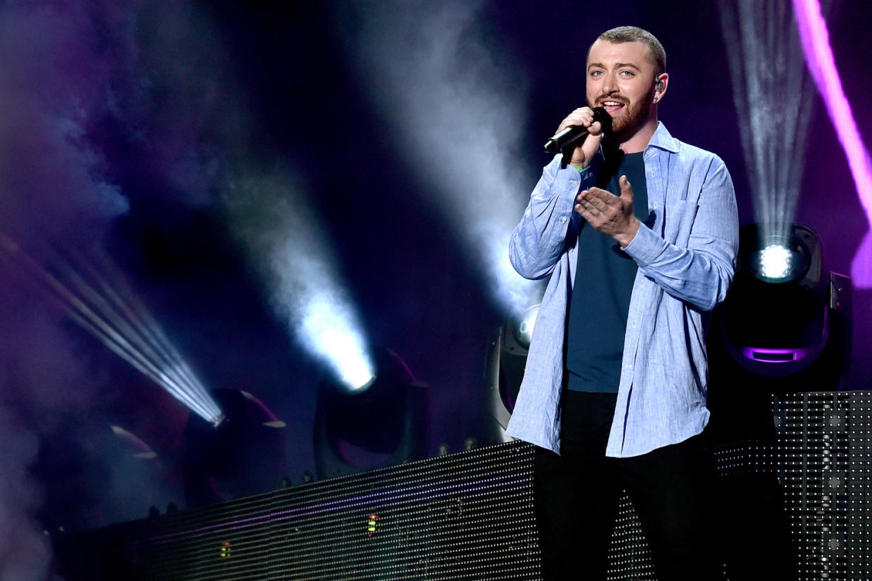 Gender identity: Sam Smith says he feels just as much a woman as a man: Kevin Winter/Getty