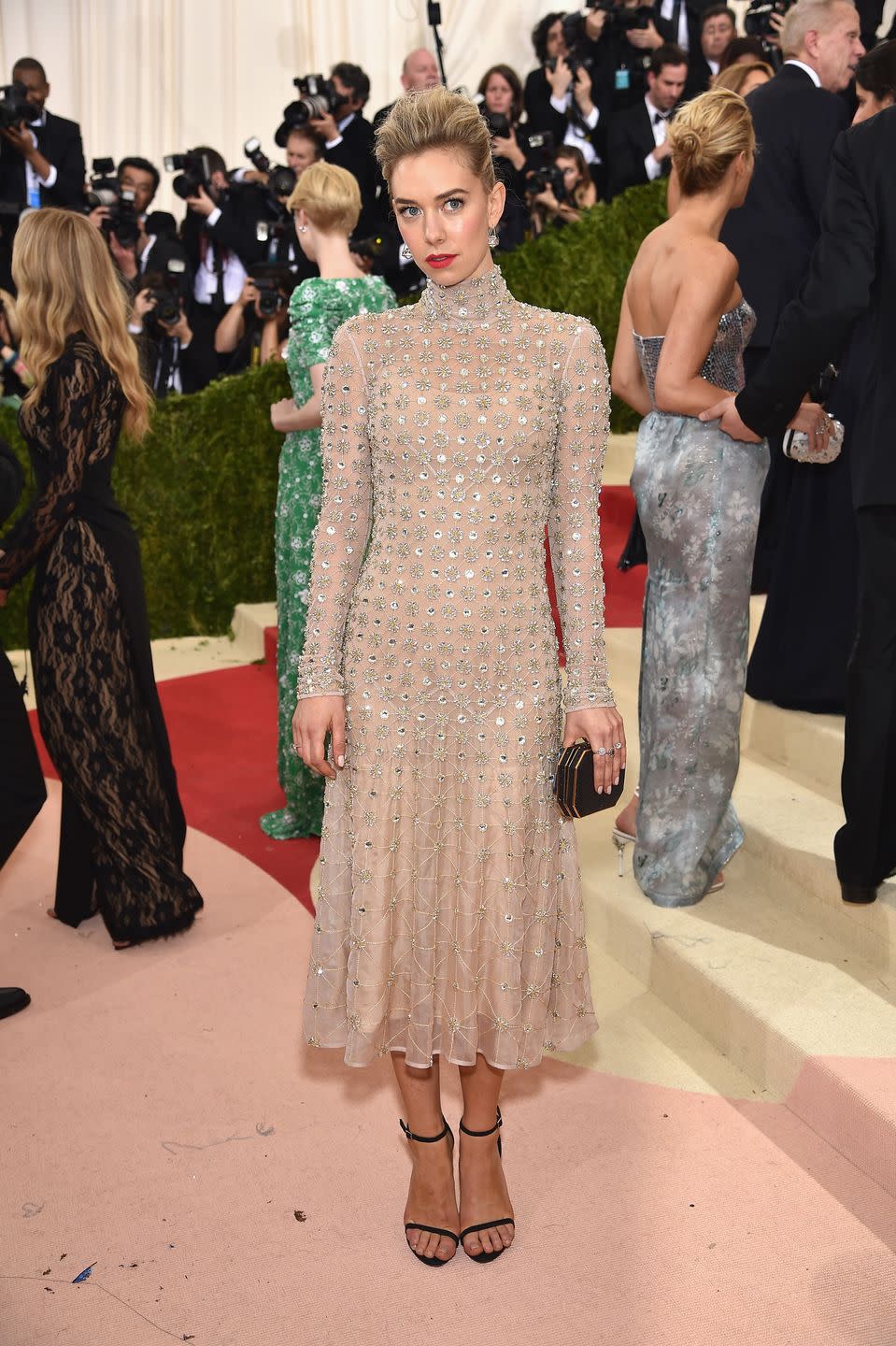 <p>In a dress by Temperley London at the Manus x Machina event at The Met.</p>