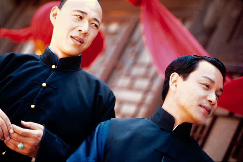 張國榮已逝20年，林青霞曝光2人為什麼這麼好的秘密，「我會對你好的」是關鍵。圖為電影：霸王別姬。 （圖／甲上電影提供）